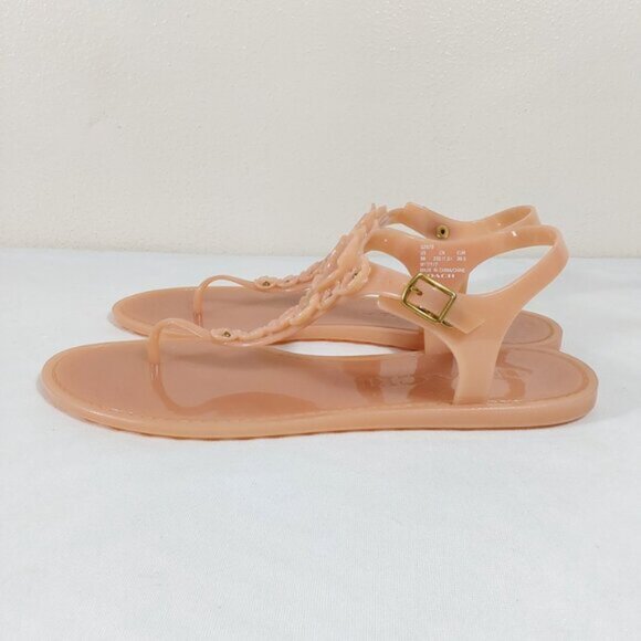 Coach Tea Rose Multi Jelly Sandal - Great Condition - 8.5 Women - Picture 3 of 11